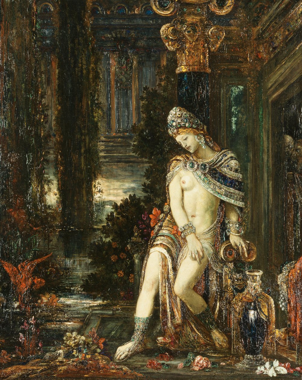 Susanna ve Yaşlılar, 1895 dolayları by Gustave Moreau