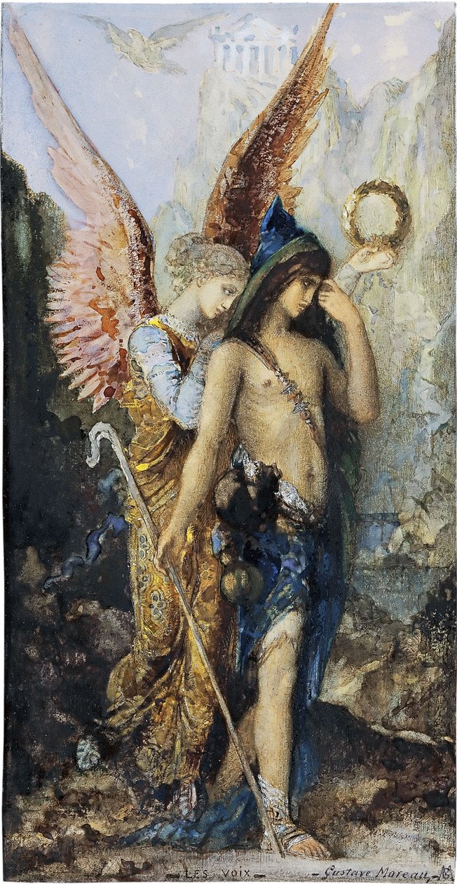 Sesler, c. 1880 by Gustave Moreau