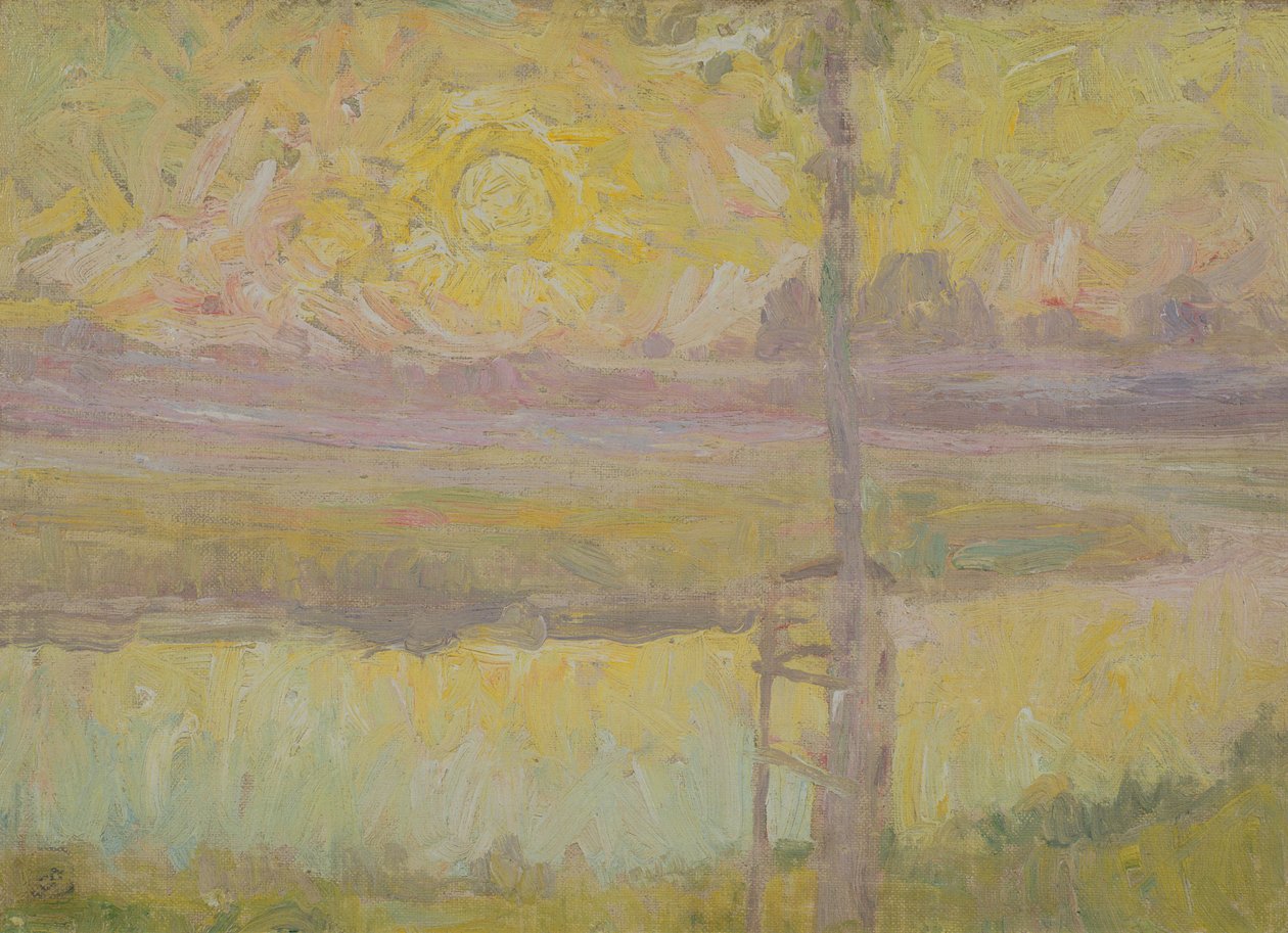 Jardin a Laethem-Saint-Martin, c.1910 by Gustave de Smet