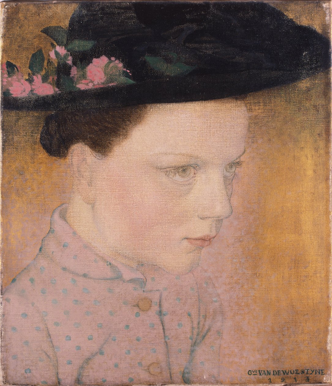 Köylü kızı by Gustave Van de Woestyne