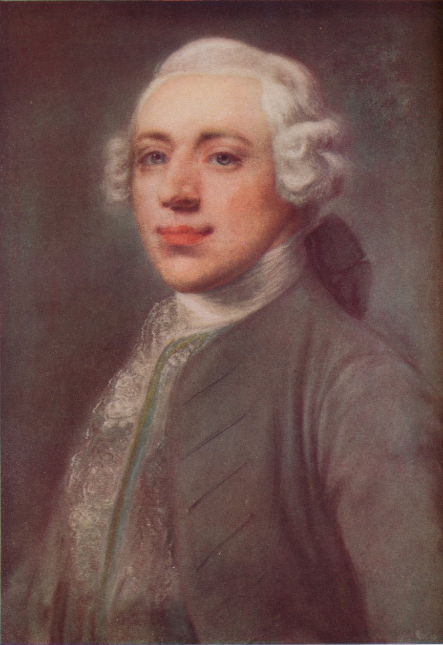 Gustavus Hamilton 1739-1775, İrlandalı minyatür ressamı, 18. yüzyıl, 1923 by Gustavus Hamilton