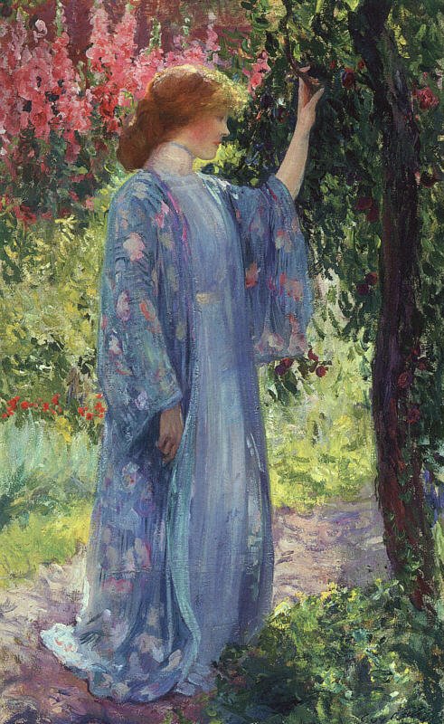 Mavi Kimono by Guy Rose