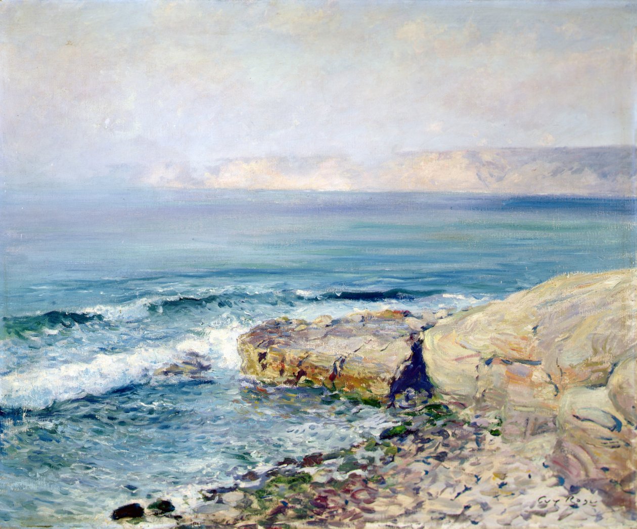 Gelen Sis (tuval üzerine yağlı boya) by Guy Rose