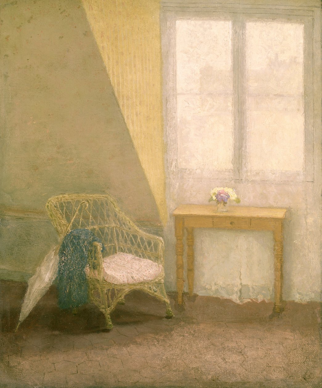 Sanatçının Odasından Bir Köşe, Paris, c.1907-09 by Gwen John