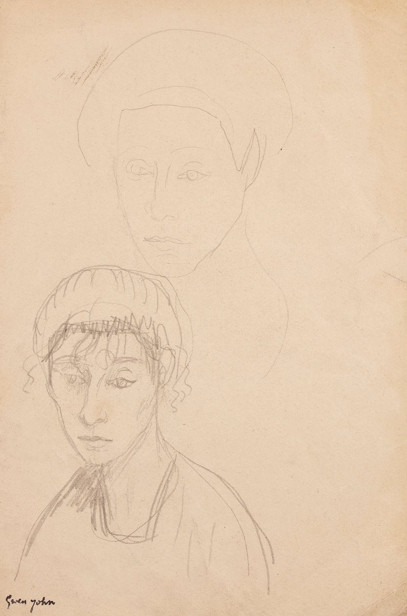 Chloë Boughton-Leigh, c.1907 by Gwen John