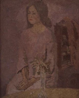 Güldeki Kız, 1918 dolayları by Gwen John