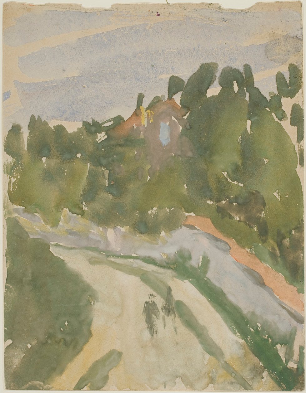 "Rue Terre Neuve, Meudon", 1896-1939 by Gwendolen Mary John