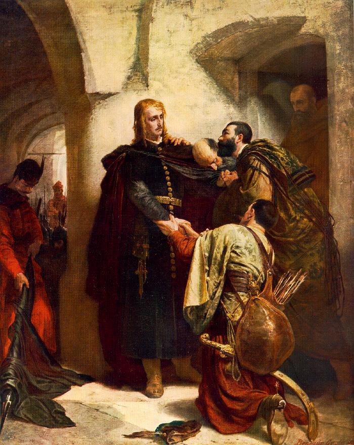 Hunyadi Laszlo bucsujaLaszlo Hunyadis Veda by Gyula Benczúr