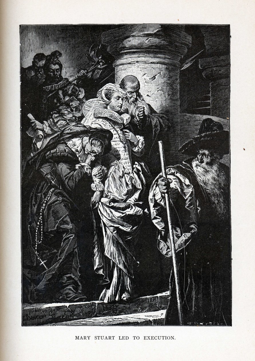 Mary Stuart idama yol açtı, 1882 by Gyula Benczúr