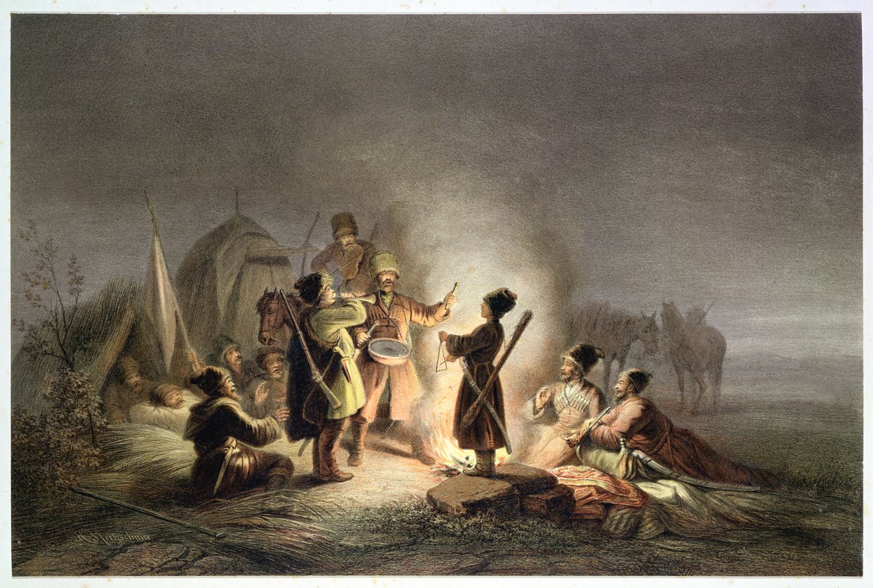 Kamp Ateşinin Etrafında by H. Kretzschmer