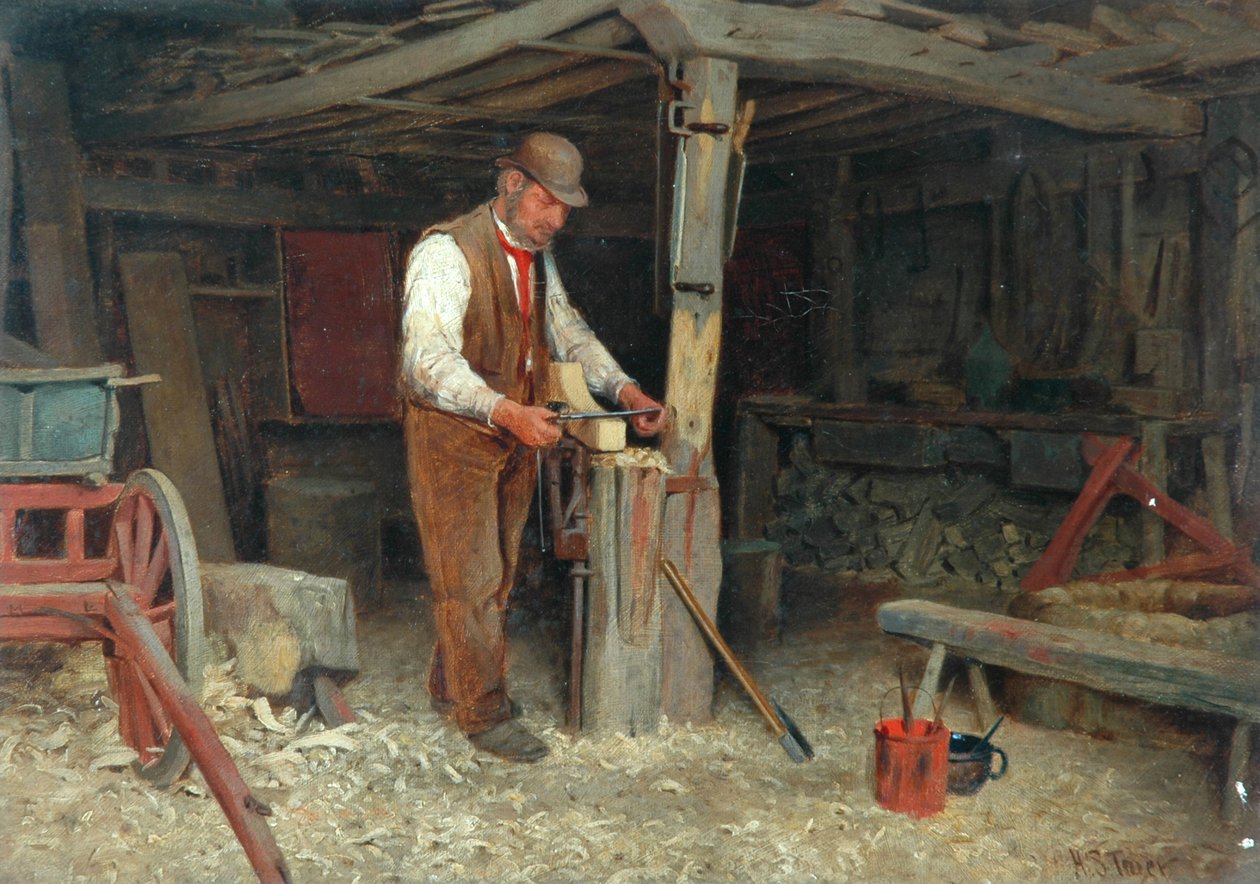 Tekerlekçi, c.1900 by H. Stuck