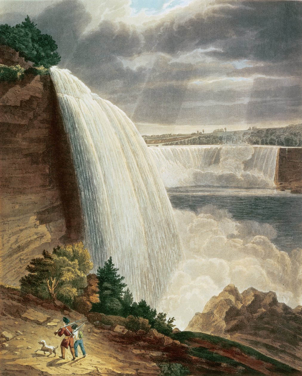 Niagara Şelalesi, Merdivenin Ayaklarından Amerikan Düşüşü