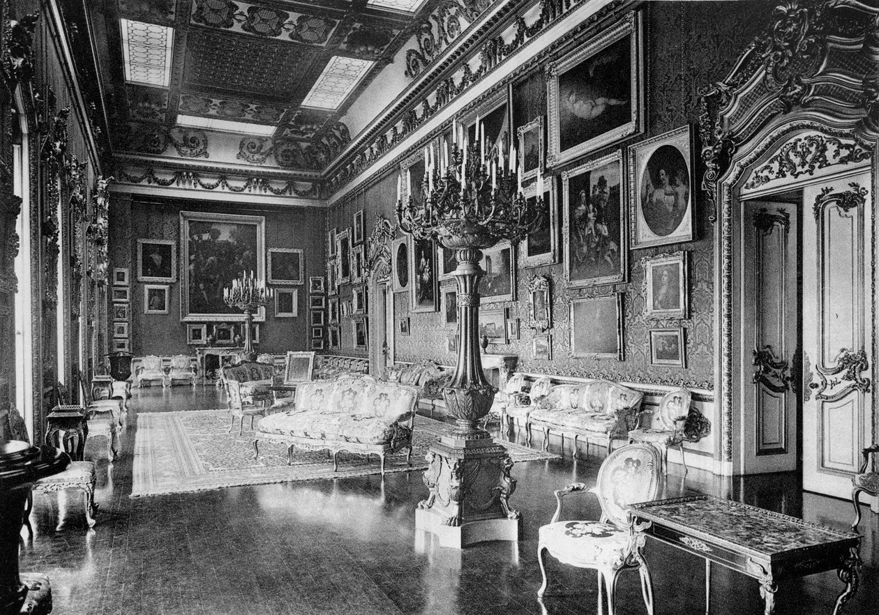 Waterloo Odası, Apsley Evi, 1908. by HN King