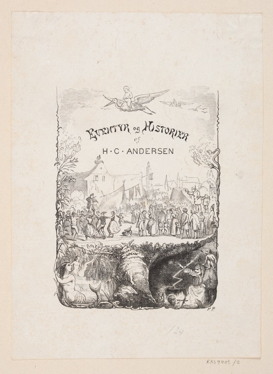 Ara Başlık No. 2 ila H.C. Andersen, "Maceralar ve Hikayeler", Cilt 1 by H.P. Hansen