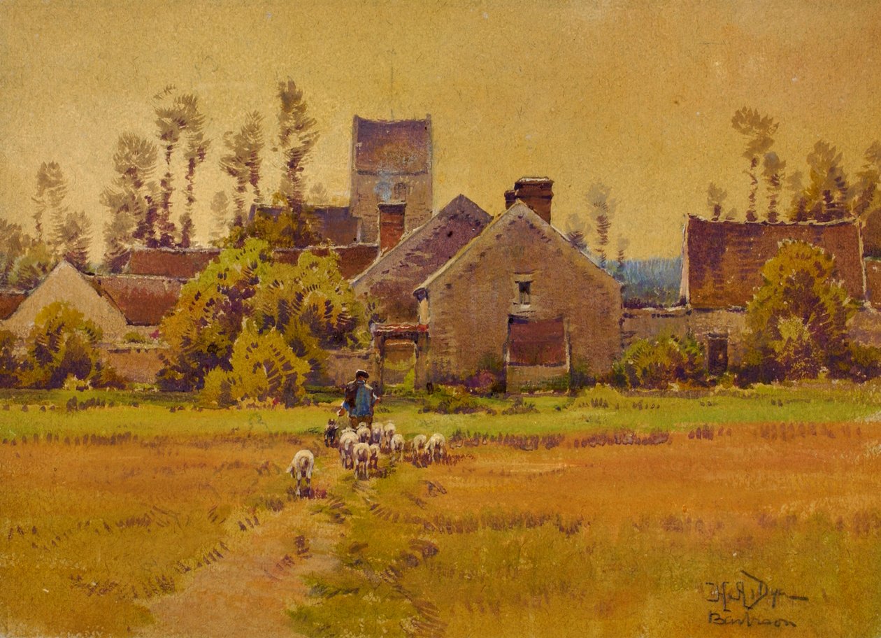 Fransız Köyü, 19. yüzyıl sonu - 20. yüzyıl başı. by H. Anthony Dyer