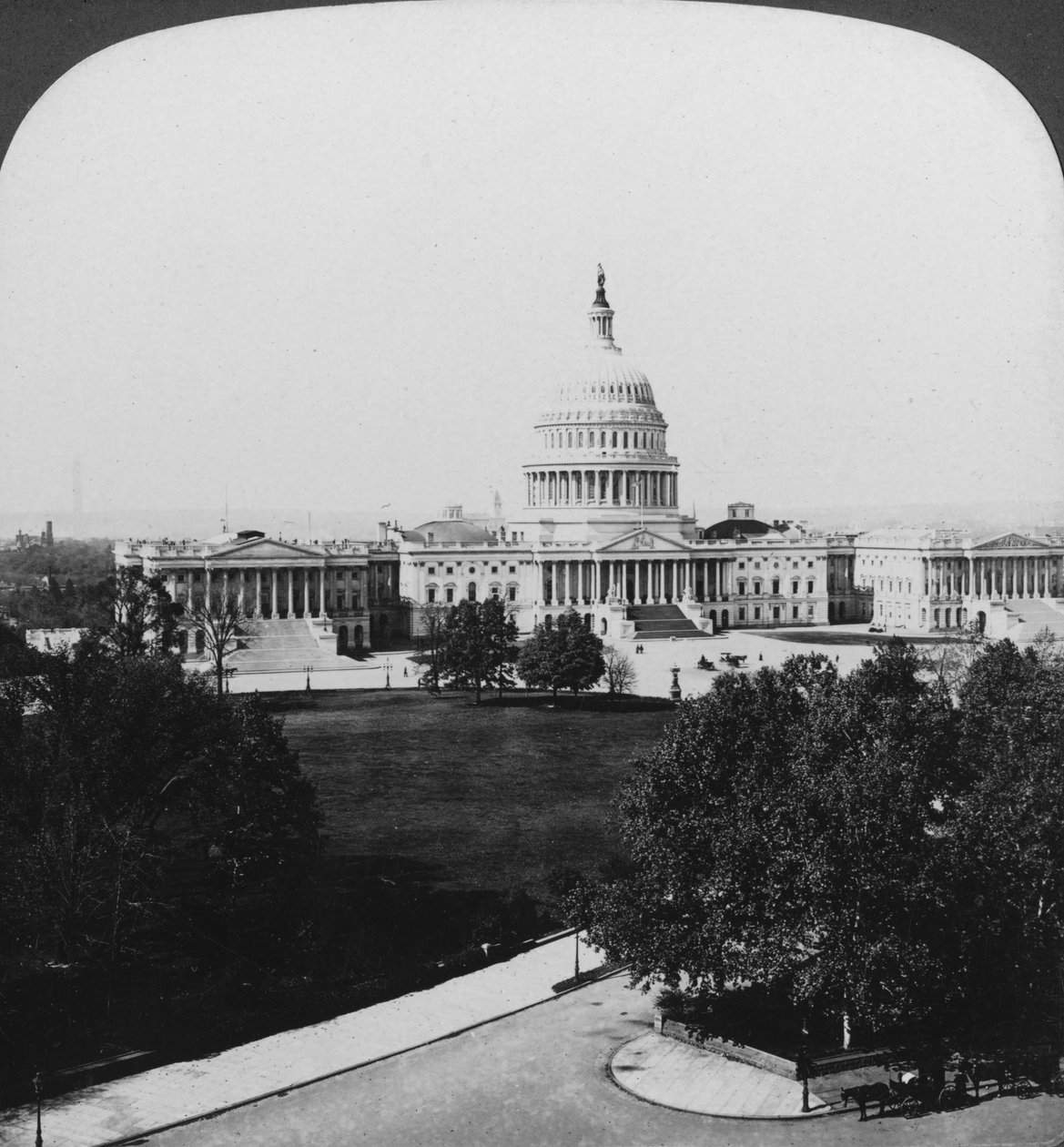 Capitol, Washington, DC, ABD, 1901. by H. C. White