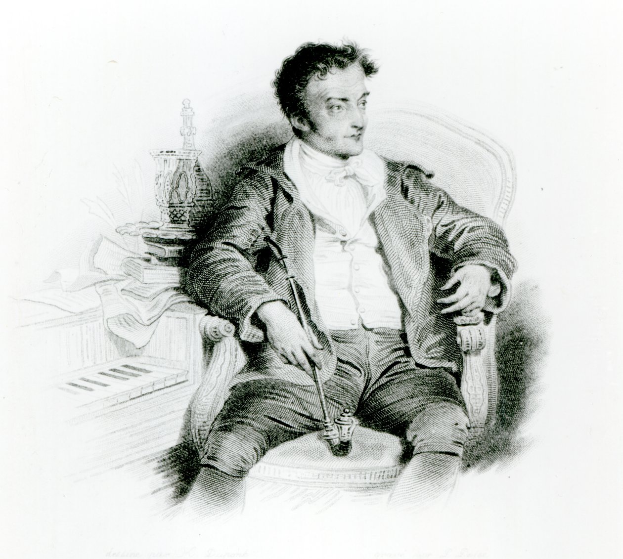 Ernst Theodor Amadeus Hoffmann (1776-1822) by H. Dupont