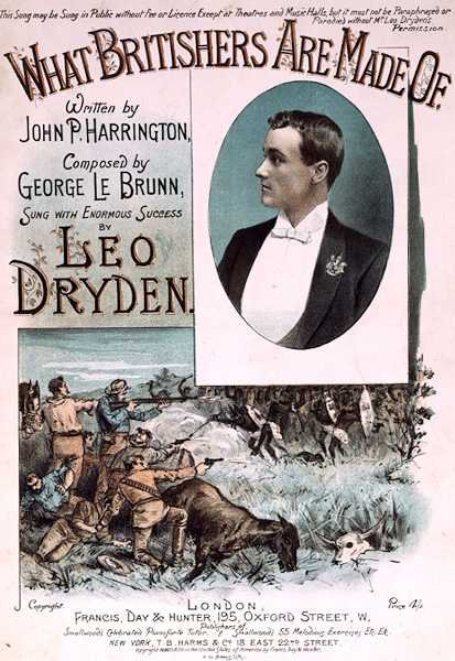 John P. Harrington tarafından yazılan ve George le Brunn tarafından bestelenen 