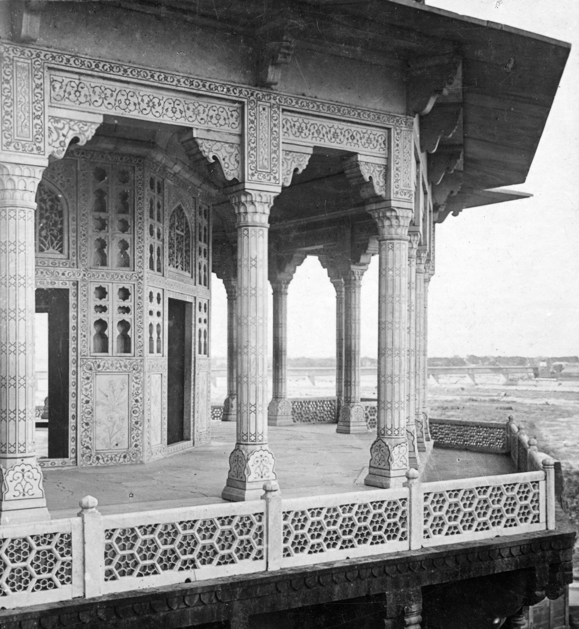 Yasemin Kulesi, Agra Kalesi, Agra, Hindistan, 20. yüzyılın başlarında. by H. Hands and Son