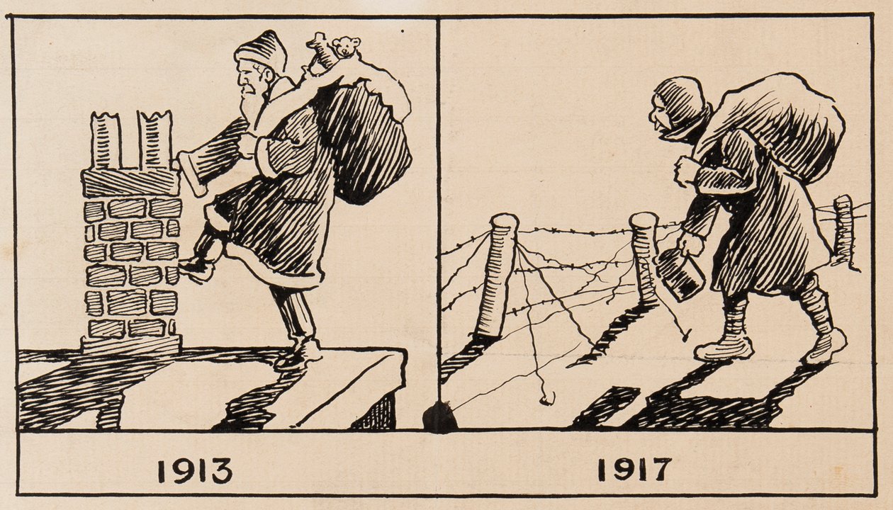 Noel Baba 1913 ve 1917 by H. Miller