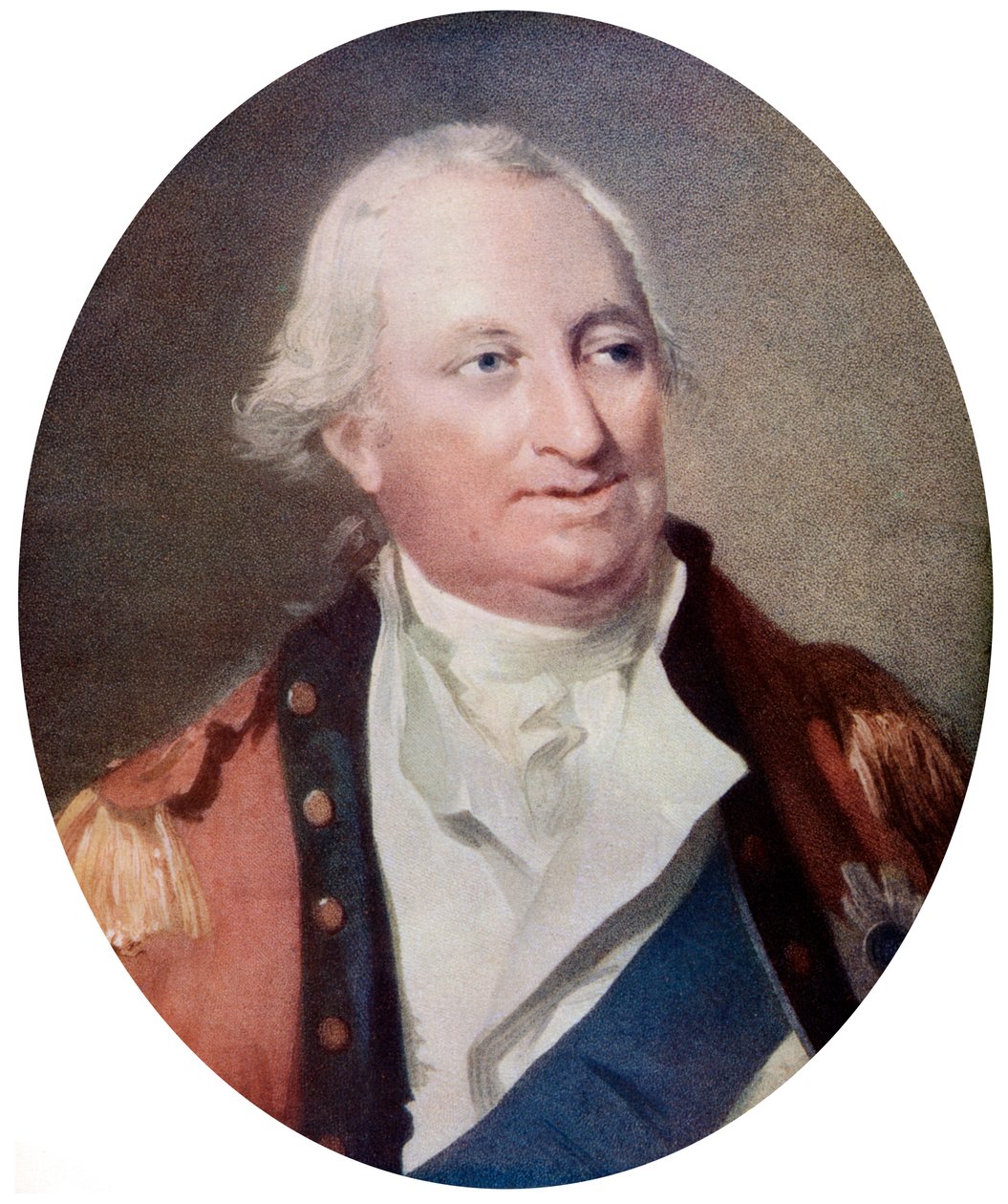 Charles Cornwallis, 1. Marki Cornwallis, İngiliz askeri komutanı, 18. yüzyılın sonları, c1920. by H Ogborne