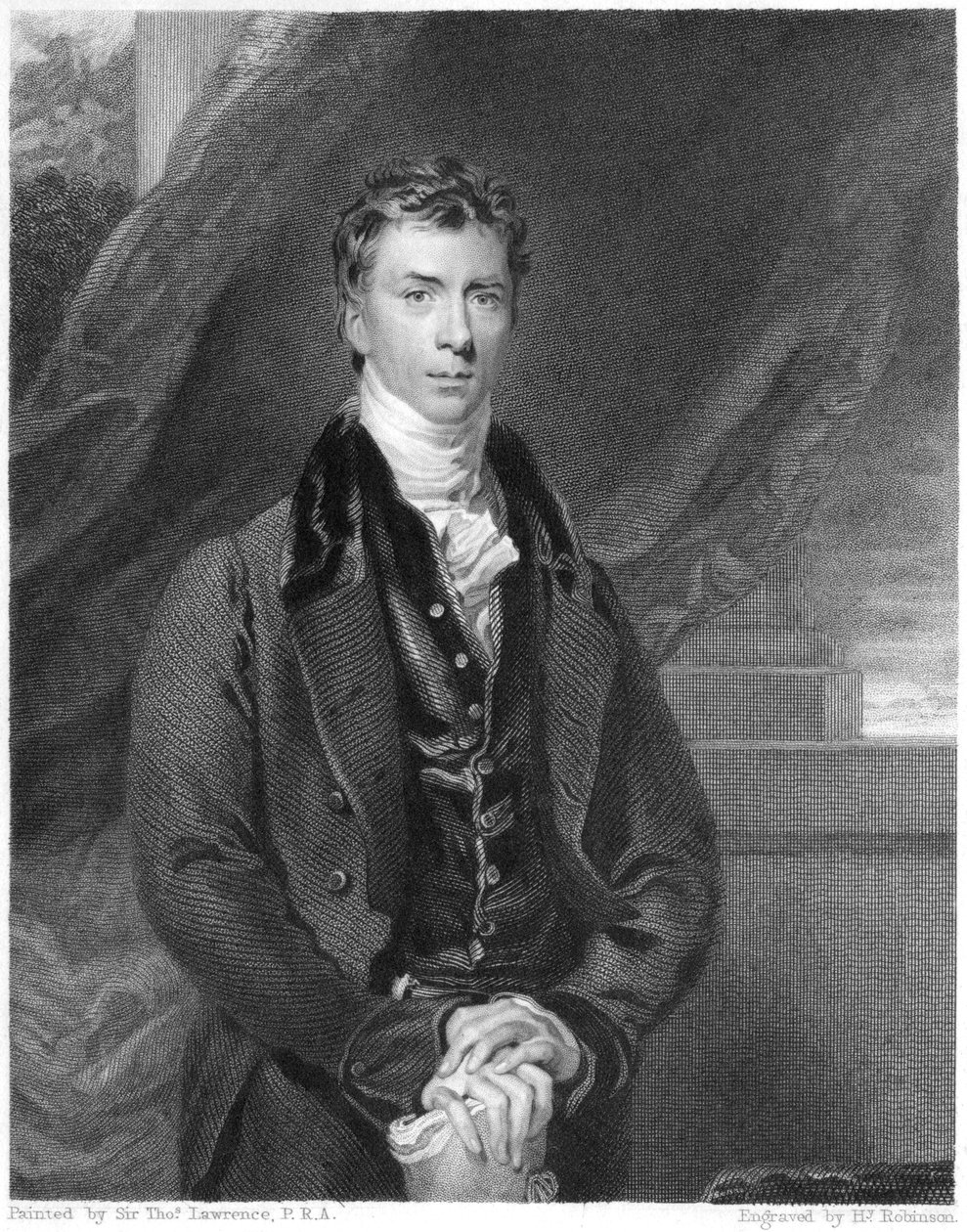 Henry Peter Brougham, 1 Baron Brougham ve Vaux, İskoç avukat ve politikacı, 1833 by H. Robinson