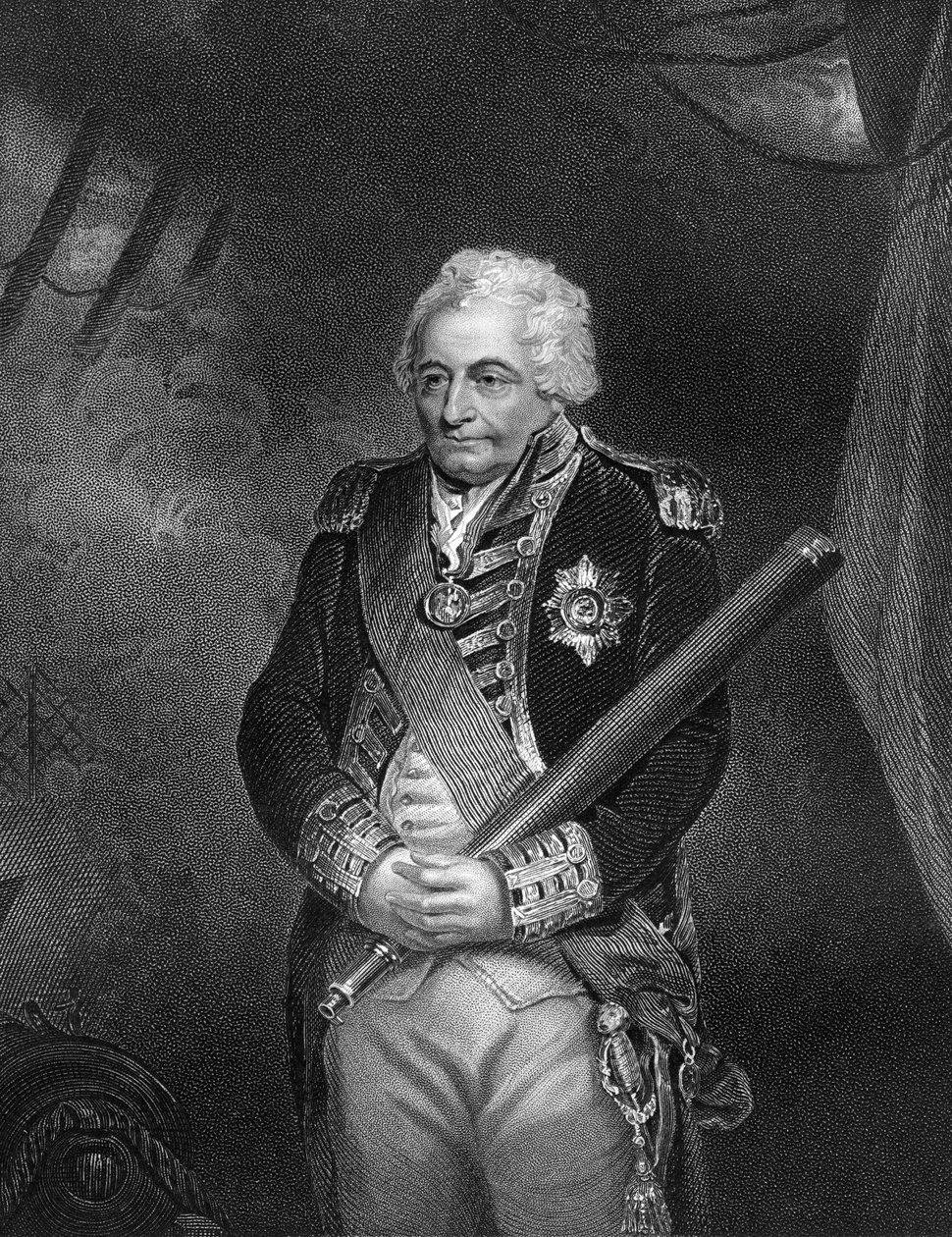 John Jervis, St Vincent Kontu, c1809 c1857 by H. Robinson