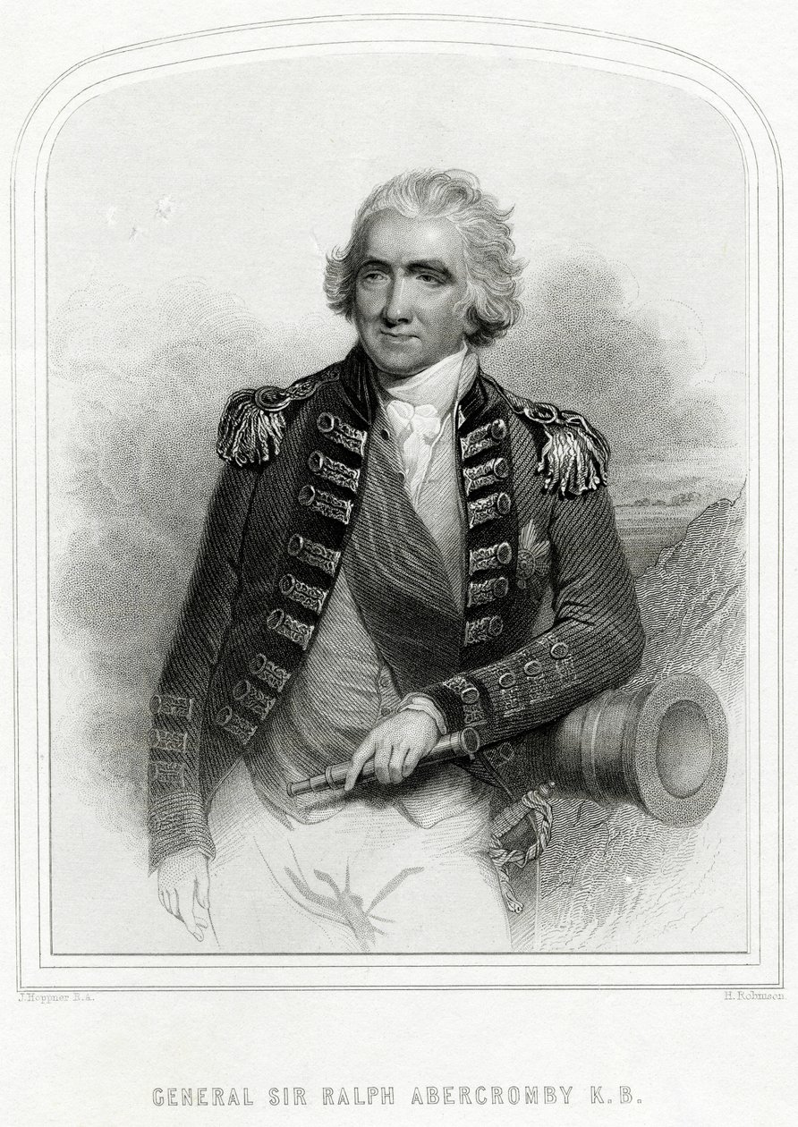 Ralph Abercromby 1734-1801, İskoç askeri by H. Robinson