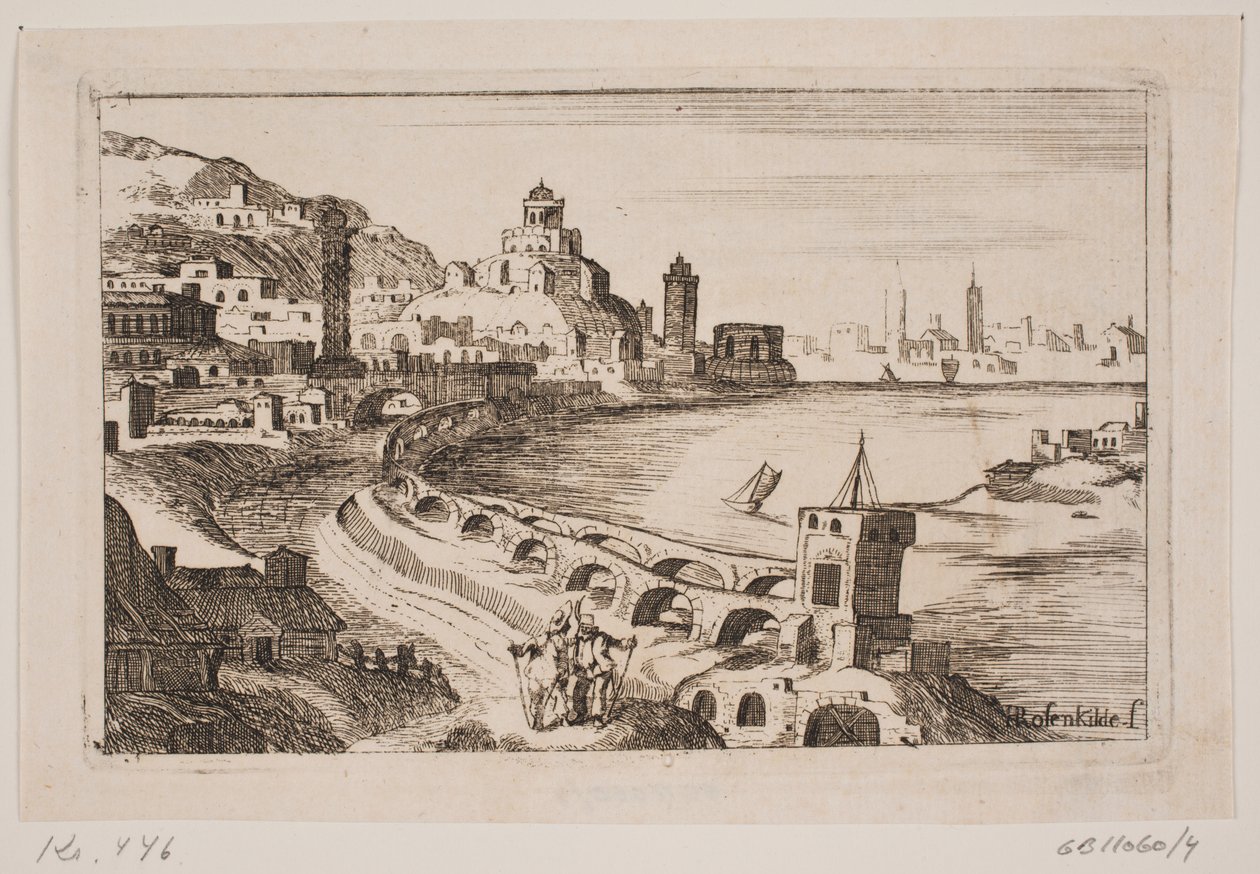 Doğu şehri olan nehir kenarı by H. Rosenkilde