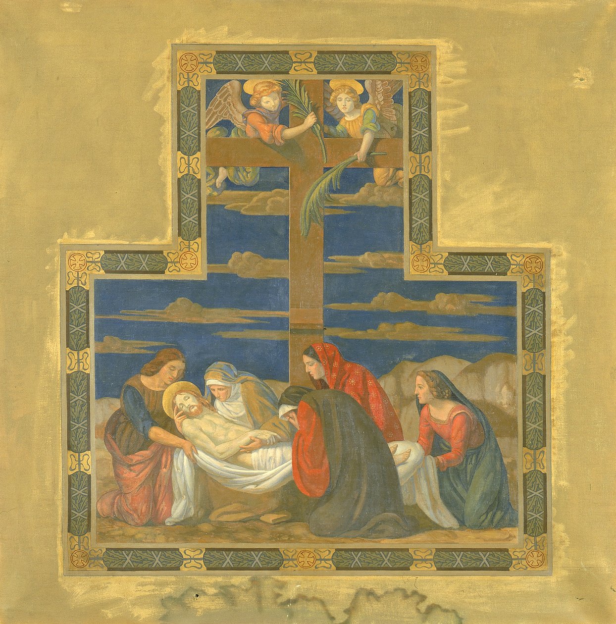 Haçtan İniş, 1915-1925. by H. Siddons Mowbray