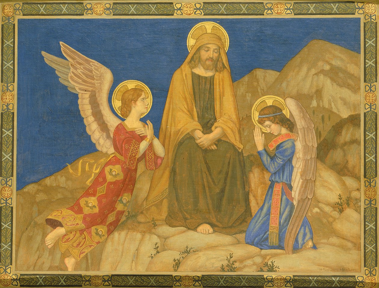 Çölde, 1915-1925. by H. Siddons Mowbray