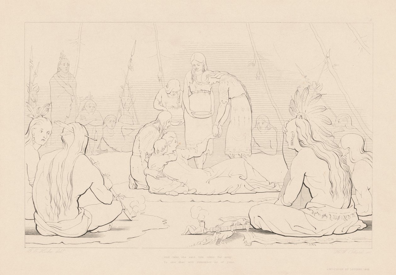 Ve Al, Dedi Bu Simgeyi Çok Uzaklara... by H. W. Collard, after George Elgar Hicks