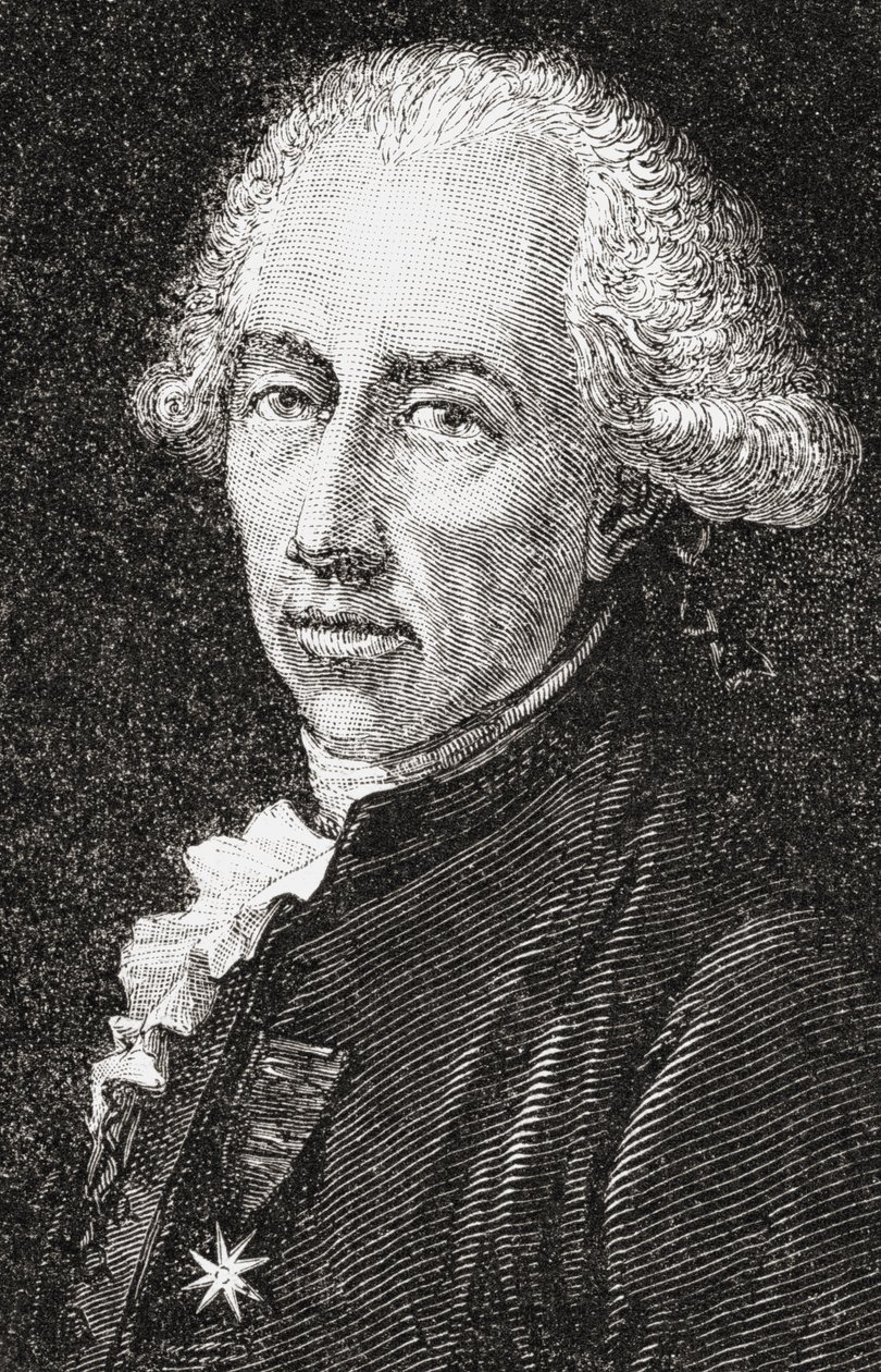 Francois Alexandre Frederic, Duc de la Rouchefoucauld-Liancourt, Pannemaker-Ligny tarafından oyulmuş, Louis Blanc tarafından 