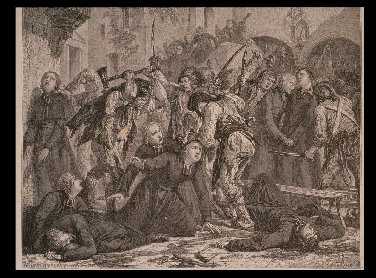 Charles Maurand tarafından oyulmuş Eylül 1792