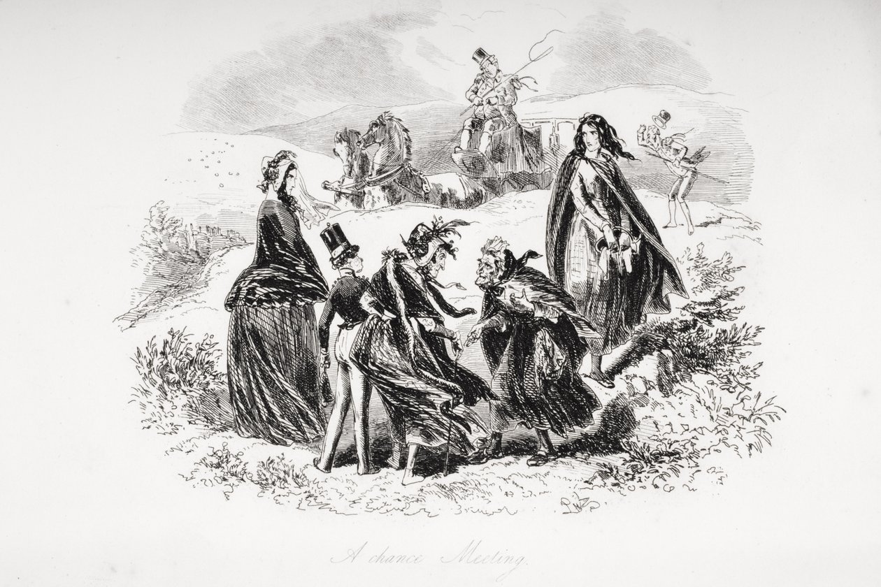 Bir şans toplantısı, Charles Dickens