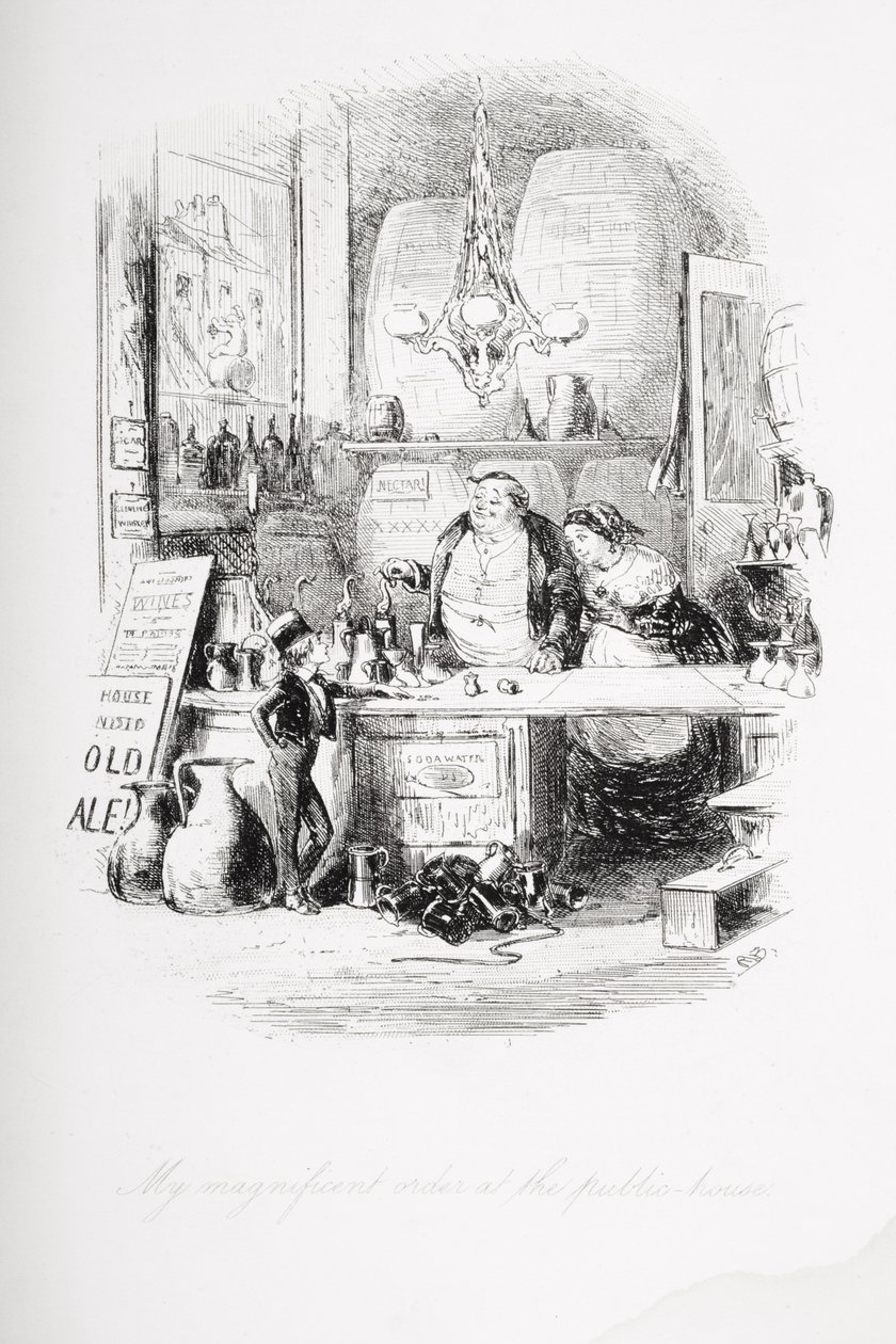 Lokantada muhteşem bir düzen, Charles Dickens