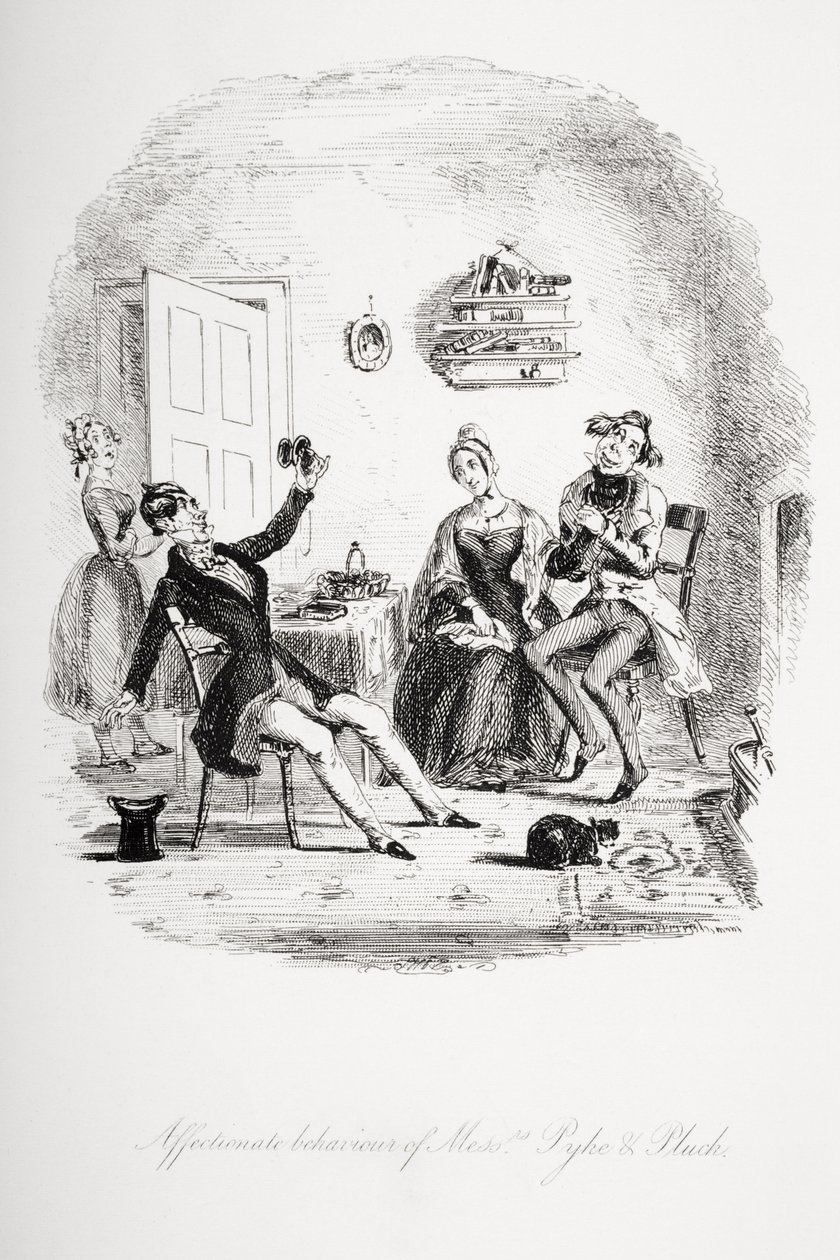 Messrs. by Hablot Knight Browne