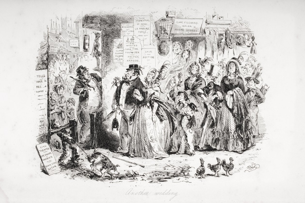 Another wedding, illustration from 