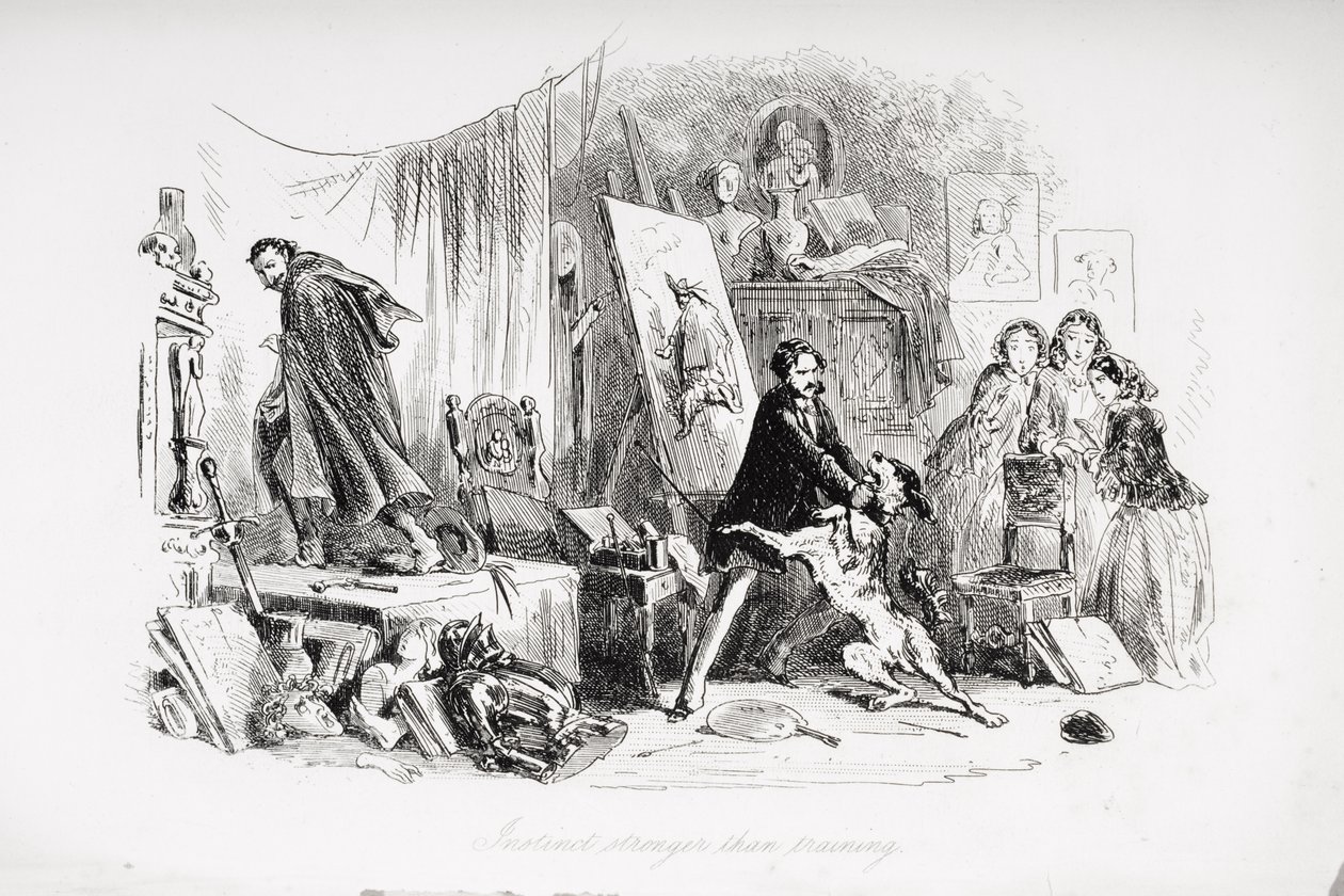 Antrenmandan daha güçlü içgüdü, Charles Dickens