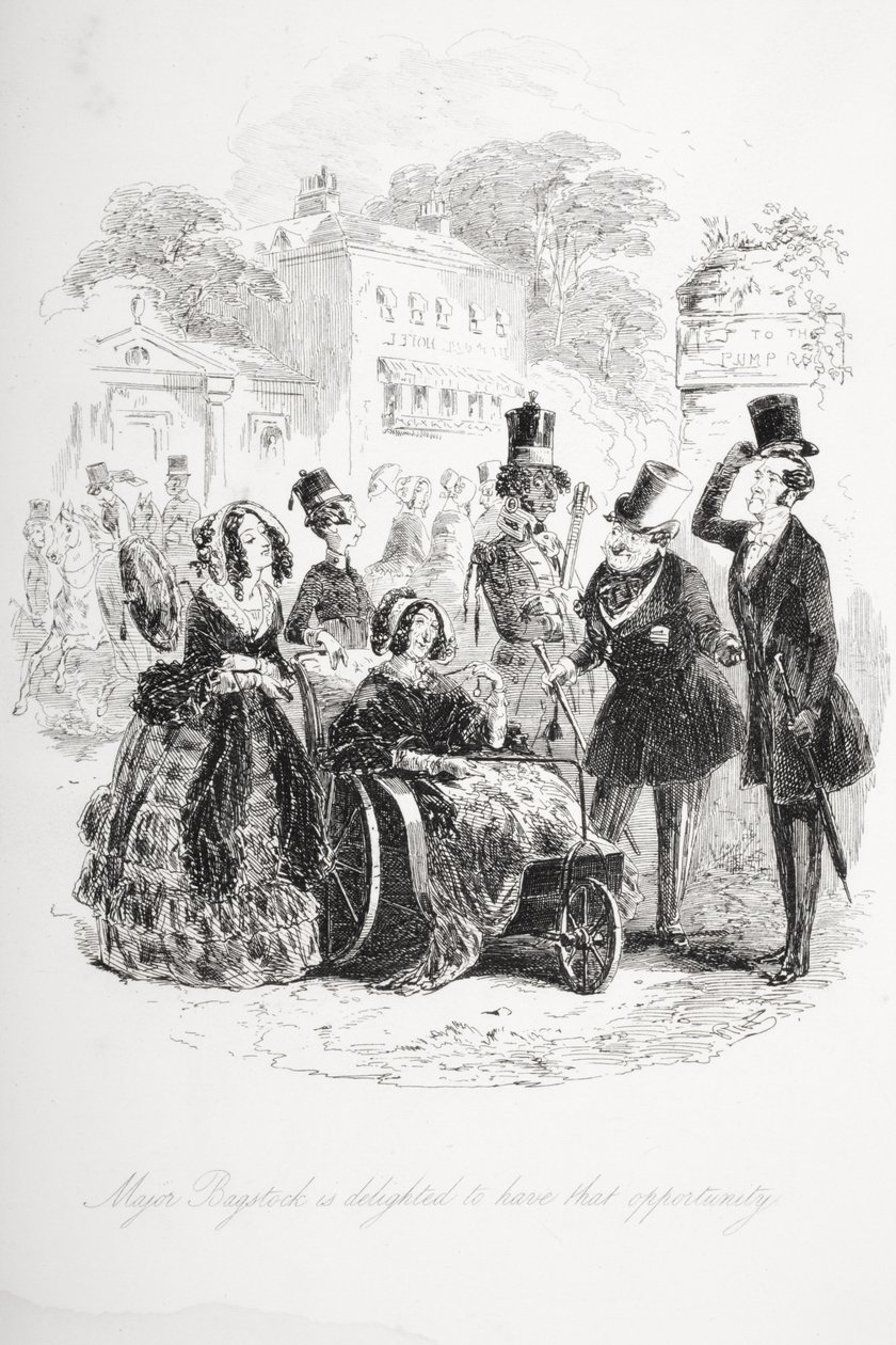 Binbaşı Bagstock, Charles Dickens