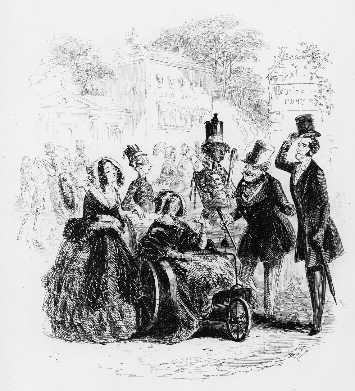 Binbaşı Bagstock, Charles Dickens