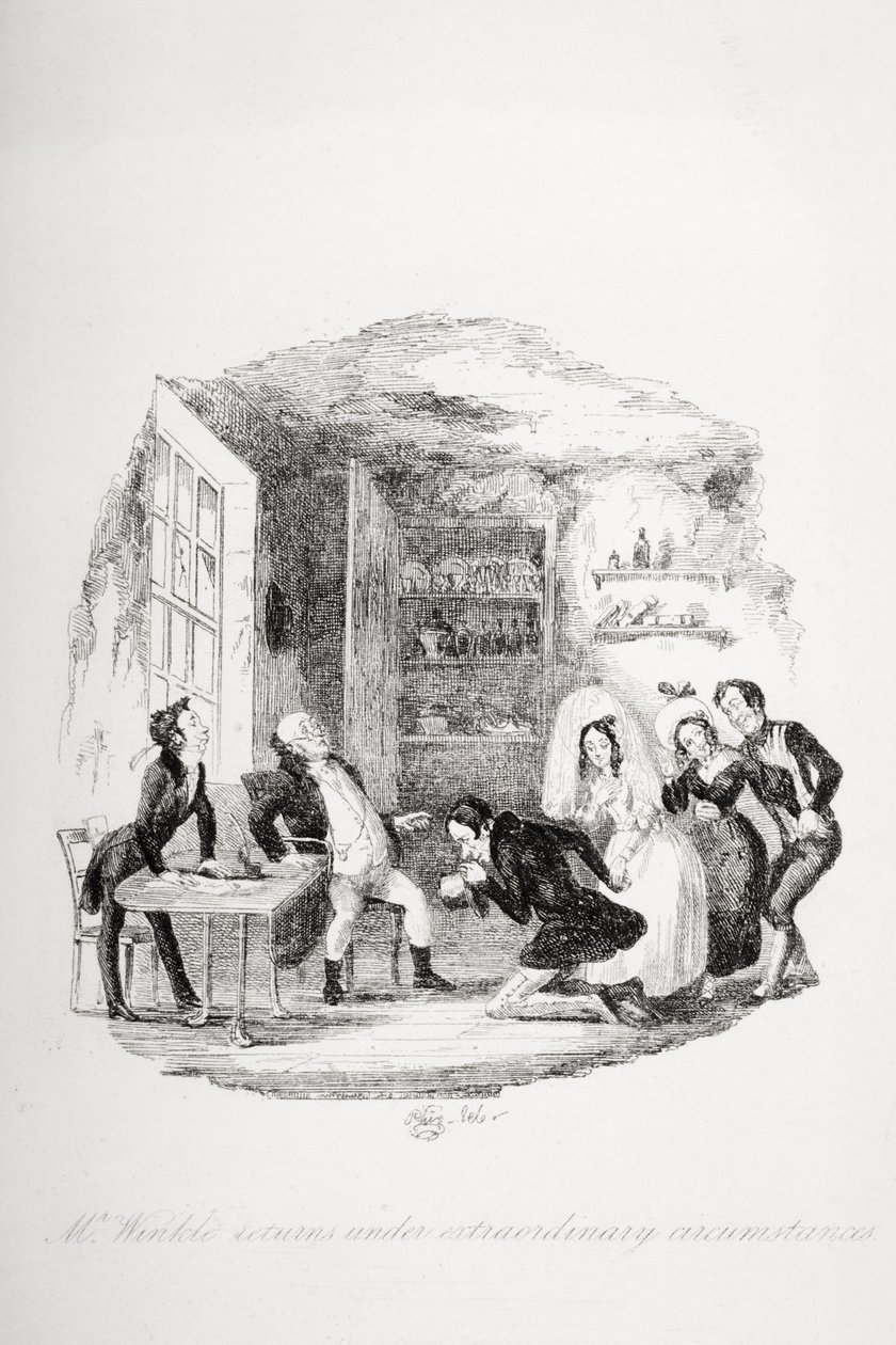 Bay Winkle, olağanüstü koşullar altında geri dönüyor, Charles Dickens