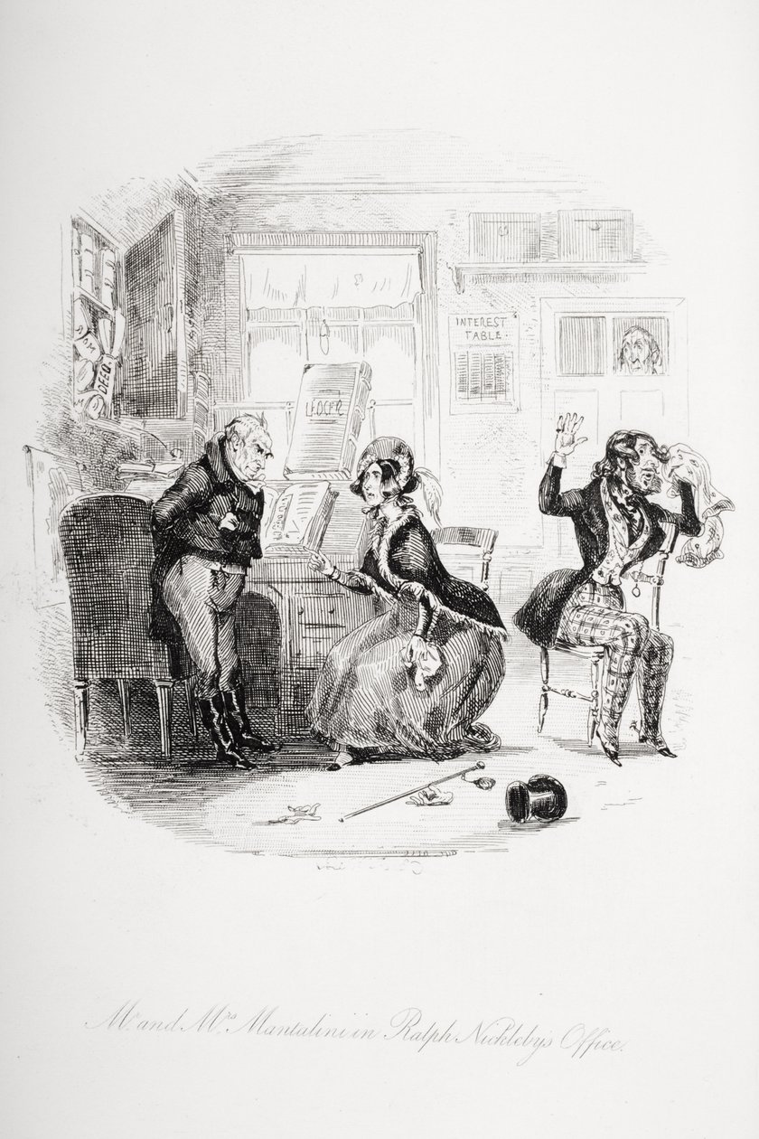 Bay ve Bayan Mantalini, Ralph Nickleby