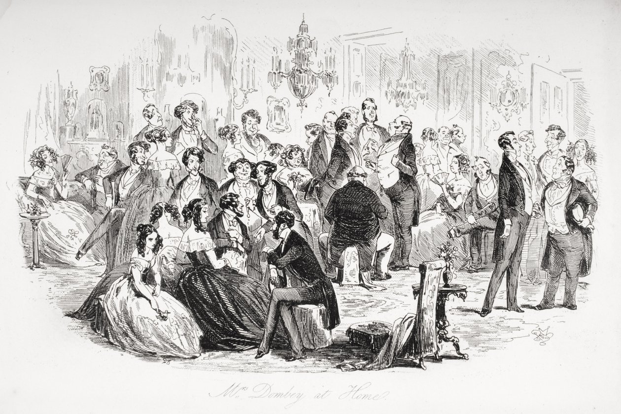 Bayan Dombey evde, Charles Dickens