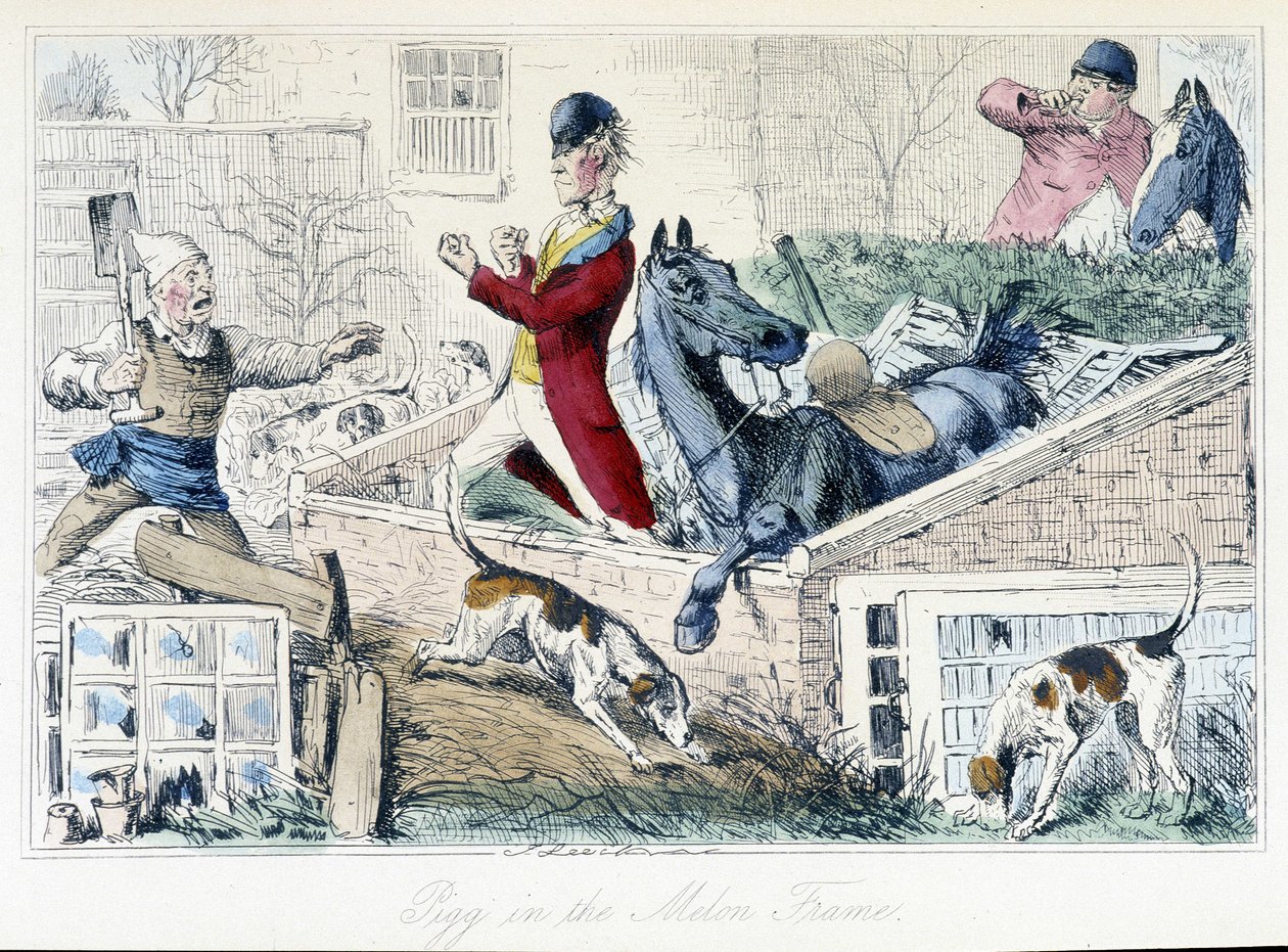Bir çiftçi ve bir avcı arasında savaşın. “Thomas Scott veya Hawbuck Grange