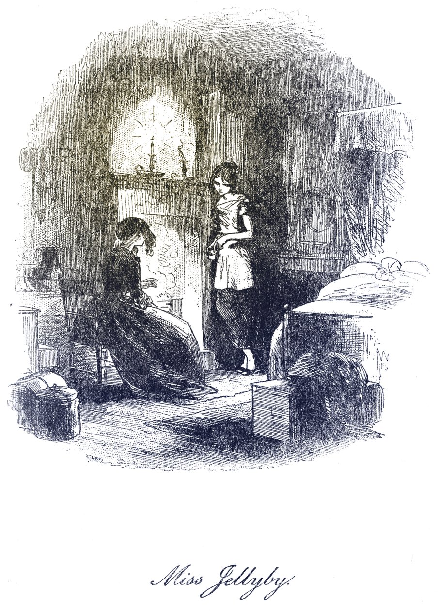 Kasvetli ev by Hablot Knight Browne