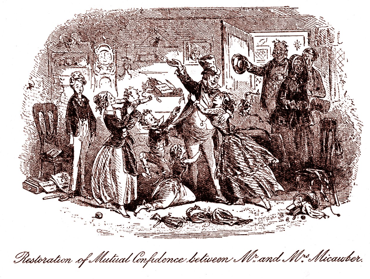 David Copperfield by Hablot Knight Browne