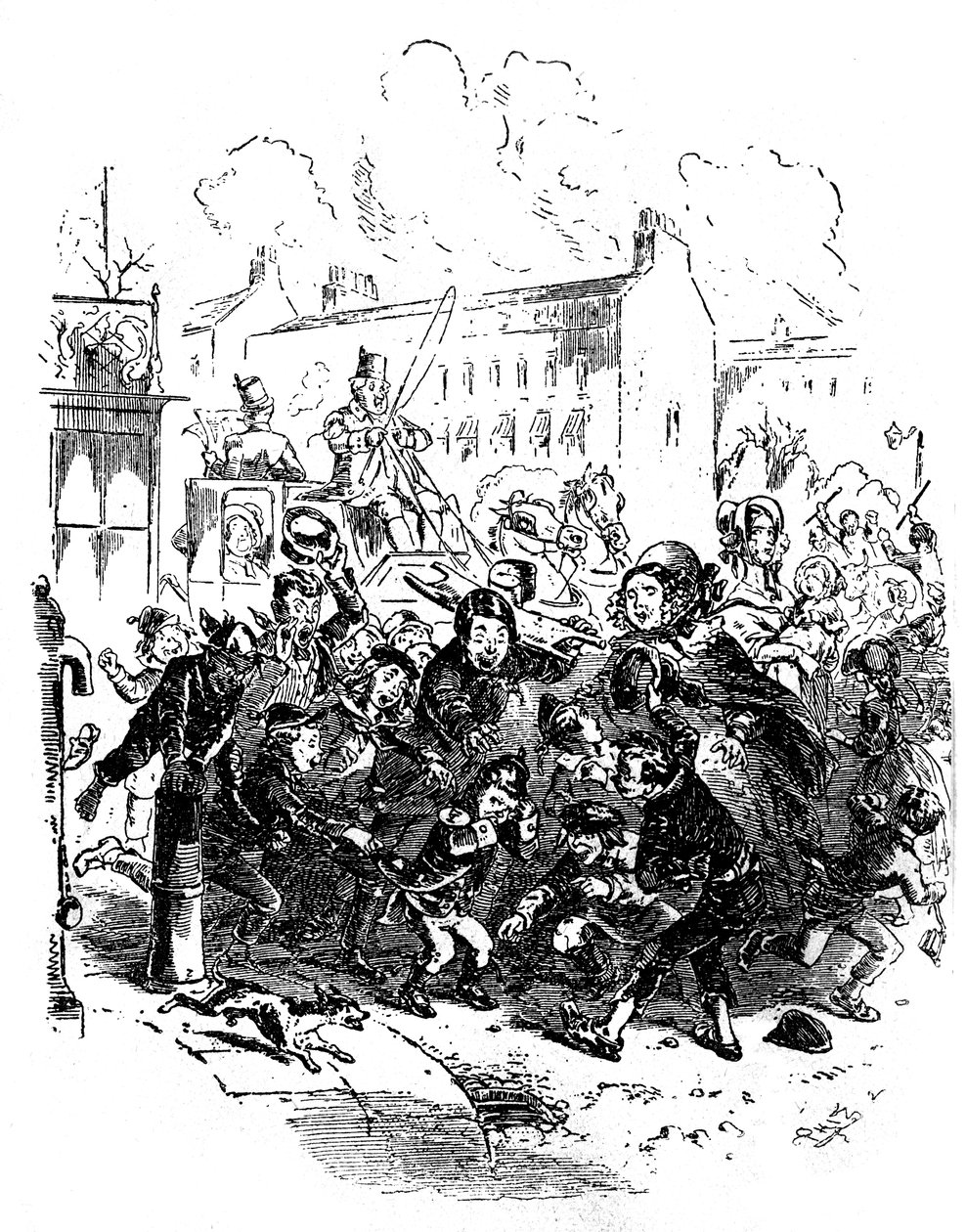 Dombey & Oğul, Charles Dickens by Hablot Knight Browne