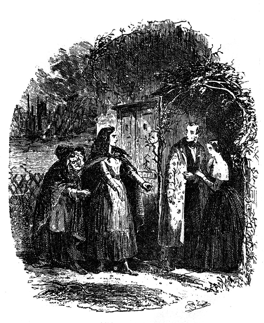 Dombey & Oğul, Charles Dickens by Hablot Knight Browne