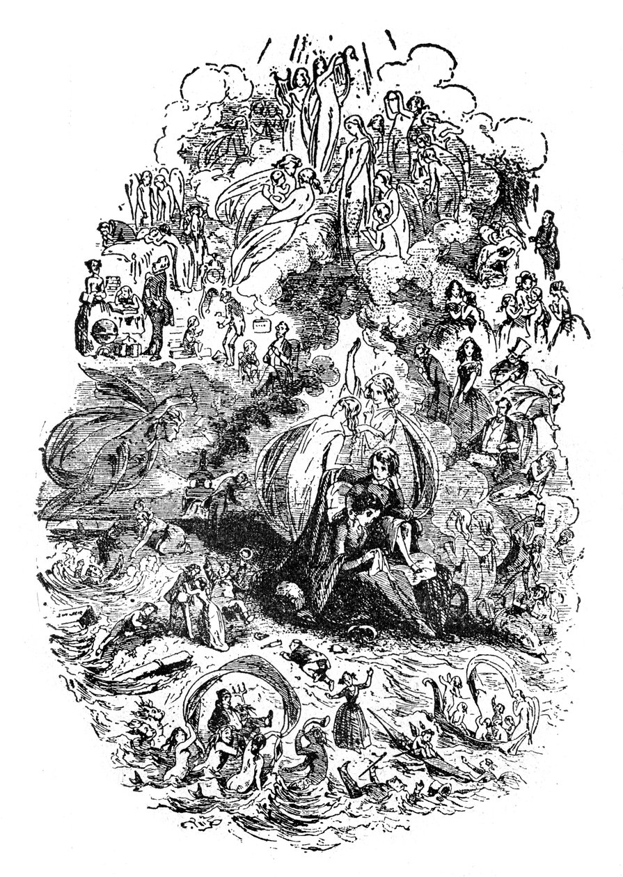 Dombey & Oğul, Charles Dickens by Hablot Knight Browne